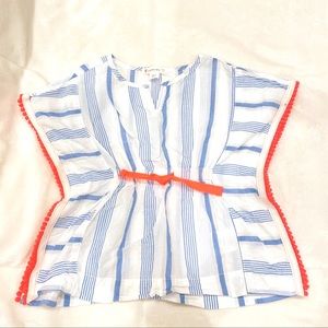 Girls Crewcut beach cover-up top